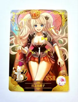 Goddess Story Waifu Card TCG | Junko Enoshima - Danganronpa | SSR | NS-5M09SSR-09 - Image 1