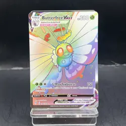 Butterfree VMAX 190/189 Secret Rare Darkness Ablaze Pokemon Card - Image 1