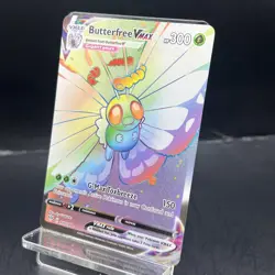 Butterfree VMAX 190/189 Secret Rare Darkness Ablaze Pokemon Card - Image 2