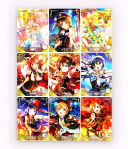 Goddess Story Waifu Card TCG | Love Live! | CARD SET [9 cards ] Waifu Collection - Image 1