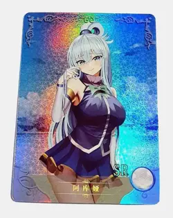 Goddess Story Waifu Card TCG | Aqua - Konosuba | SR | NS-2M03-038 - Image 1