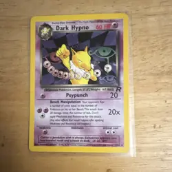 Pokemon Dark Hypno Team Rocket Rare English 2000 Vintage Card Amazing Condition! - Image 1