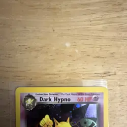 Pokemon Dark Hypno Team Rocket Rare English 2000 Vintage Card Amazing Condition! - Image 5