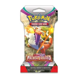 Paldea Evolved Sleeved Booster Pack Scarlet & Violet Pokemon Card TCG New Sealed - Image 4