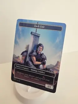 Mtg Magic Zack Fair Borderless Playtest Card Final Fantasy NM Matte - Image 1