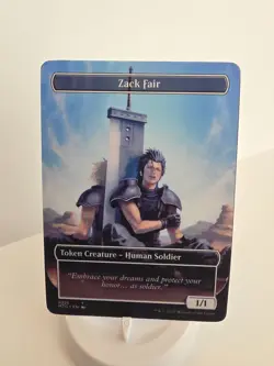 Mtg Magic Zack Fair Borderless Playtest Card Final Fantasy NM Matte - Image 2