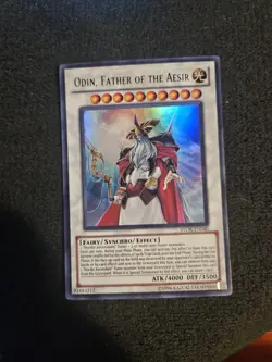 Odin, Father of The Aesir STOR-EN040 Ultra Rare Yugioh Card - Image 1