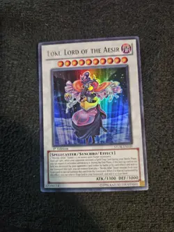 Loki, Lord of The Aesir STOR-EN039 Ultra Rare LP Yugioh Card - Image 1