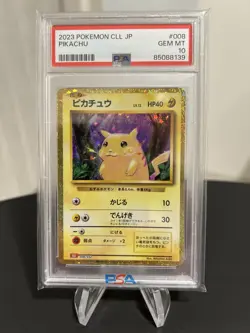 Pikachu PSA 10 CLL 008/032 Classic Collection Card Pokemon Japanese - Image 1