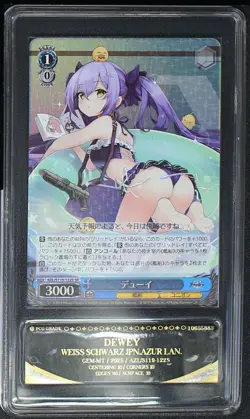 Weiss Schwarz Azur Lane Vol. 2 Dewey AZL/S119-122S SR PCG 10 Japanese Card - Image 1