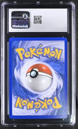 CGC 9 MINT Ampharos 2005 EX Unseen Forces 1/115 Holo SWIRL Pokemon Card - Image 2