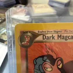 Pokemon Dark Magcargo TCG Card Neo Destiny LP 18/105 1st Edition - Image 2