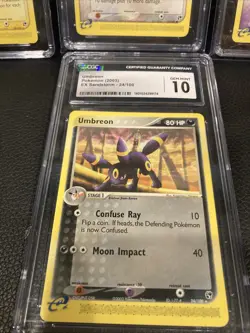 Pokemon TCG EX Sandstorm CGC 10 Gem Mint LOT of 6 Cards - Image 2