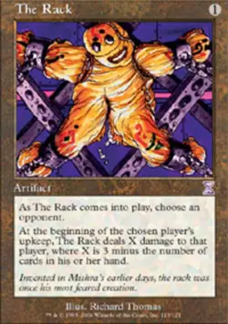 1 x The Rack - Timeshifted - Light Play - MTG - Image 1