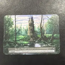 Merlin’s Tower Unique NON-FOIL - Sorcery Contested Realm - Arthurian Legends - Image 1