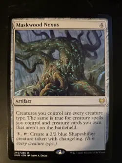 Maskwood Nexus NM Kaldheim MTG FREE SHIPPING - Image 1