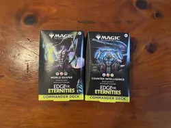 Set of 2 Commander Decks Edge of Eternities EOE MTG - Image 1