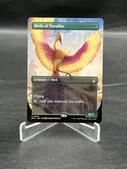 Ravnica Remastered #432 Birds of Paradise (Anime Borderless) - Image 1