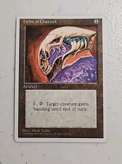 MTG Helm of Chatzuk 4th Edition Regular Rare - Image 1