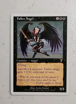 Fallen Angel 7th Edition Regular MTG - Image 1