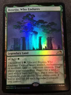 Boseiju, Who Endures - Foil - NEO - MTG - EN - NM - 266/302 - Image 1