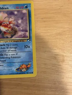 Pokemon TCG Misty's Goldeen Gym Heroes 1st Edition 85/132 Basic 40 HP English - Image 4