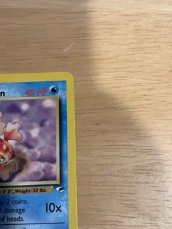 Pokemon TCG Misty's Goldeen Gym Heroes 1st Edition 85/132 Basic 40 HP English - Image 5