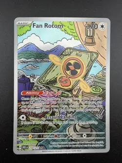 Pokemon Fan Rotom 250/217 IR Ascended Heroes Evolution NM English Pokemon TCG - Image 1