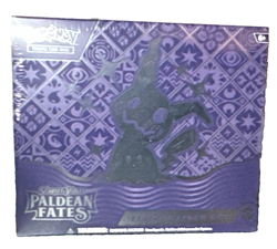 Pokemon Elite Trainer Box Scarlet & Violet Paldean Fates Mimikyu Sealed 2024 - Image 1