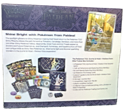 Pokemon Elite Trainer Box Scarlet & Violet Paldean Fates Mimikyu Sealed 2024 - Image 2