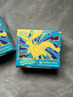 Pokemon Ascended Heroes Pokemon Center 2x Elite Trainer Box Sealed - In Hand - Image 1