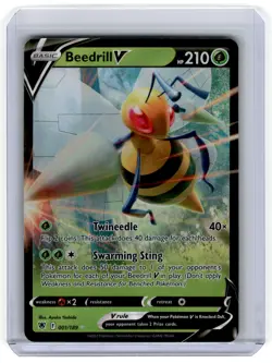 Beedrill V - 001/189 Astral Radiance Ultra Rare Pokemon - NM/MINT - Image 1