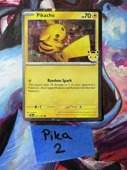 Pokemon TCG 2026 Pokemon Day 30th Anniversary Pikachu 051 Stamped Promo - Image 4