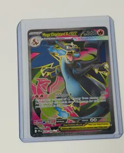 Mega Charizard X 109/094 UR - Mega Evolution Phantasmal Flames Pokemon - Image 1