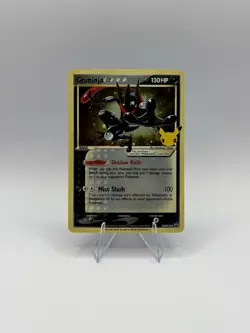 Pokemon TCG Greninja Gold Star SWSH144 25th Celebrations Promo NM Mint Holo - Image 1