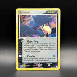 2005 Murkrow 30/115 Pokemon Unseen Forces (Stamped) Reverse Holo Near Mint - Image 1