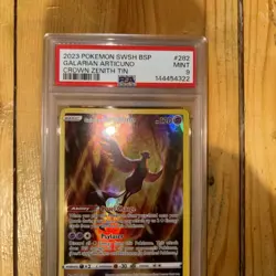 PSA Graded Pokemon SWSH BSP Galarian From Crown Zenith. - Image 2