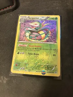 Pokemon TCG Serperior RC3/RC25 Legendary Treasures Radiant Collection Holo Rare - Image 1