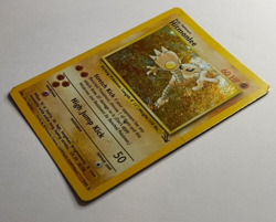 Hitmonlee 7/62 Fossil Holo Rare Unlimited Pokemon HP - Image 4