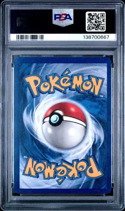 1999 POKEMON FOSSIL 1ST ED #12 MOLTRES-HOLO PSA 9 - Image 2