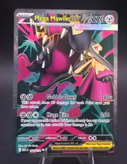 Pokemon TCG Mega Mawile ex 162/132 Ultra Rare Full Art Mega Evolution MEG EN NM - Image 1