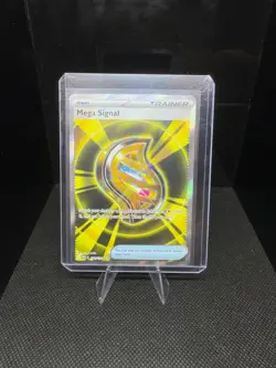 Mega Signal 171/132 Me01: Mega Evolution Ultra Rare Holo Trainer Pokemon TCG - Image 1