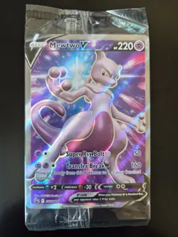 Pokemon TCG - Sword and Shield Promo - Mewtwo V SWSH229 - Image 1
