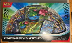 Pokemon TCG Venusaur Ex & Blastoise Ex Premium Collection SEALED - Image 1