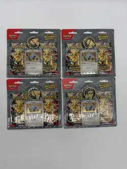 Pokemon Mega Evolution Ascended Heroes Collection Larry - New/Sealed - QTY - Image 1
