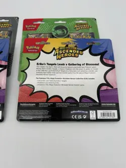 Pokemon Ascended Heroes 2 Pack Blister Erika OR Larry Komala Tangela FREE SHIP! - Image 5