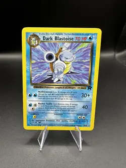 POKEMON- Dark Blastoise 20/82 Team Rocket Regular Non-Holo - Image 1