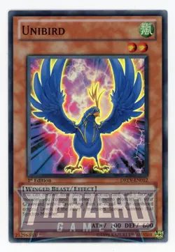 Yugioh Unibird DREV-EN012 Super Rare 1st Edition NM/LP - Image 1