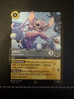 Disney Lorcana Angel Experiment 624 Legendary Non-foil Winterspell - Image 1