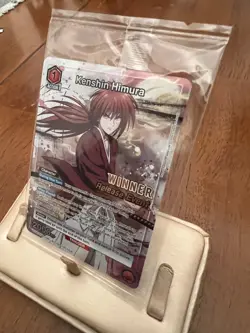 Union Arena TCG Kenshin Himura Release Event Winner Card Foil UEPR/RNK-1-086 - Image 3